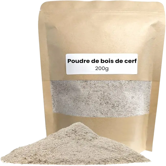 Poudre de bois de cerf